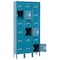 Global Industrial Six Tier Locker, 12x15x12, 18 Door, Unassembled, Blue 652057BL - alternate 1